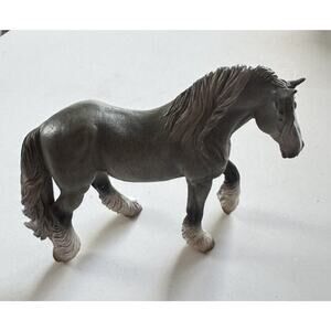 CollectA Shire Mare Grey 88574 Draft Breyer Corral Pals Model Horse